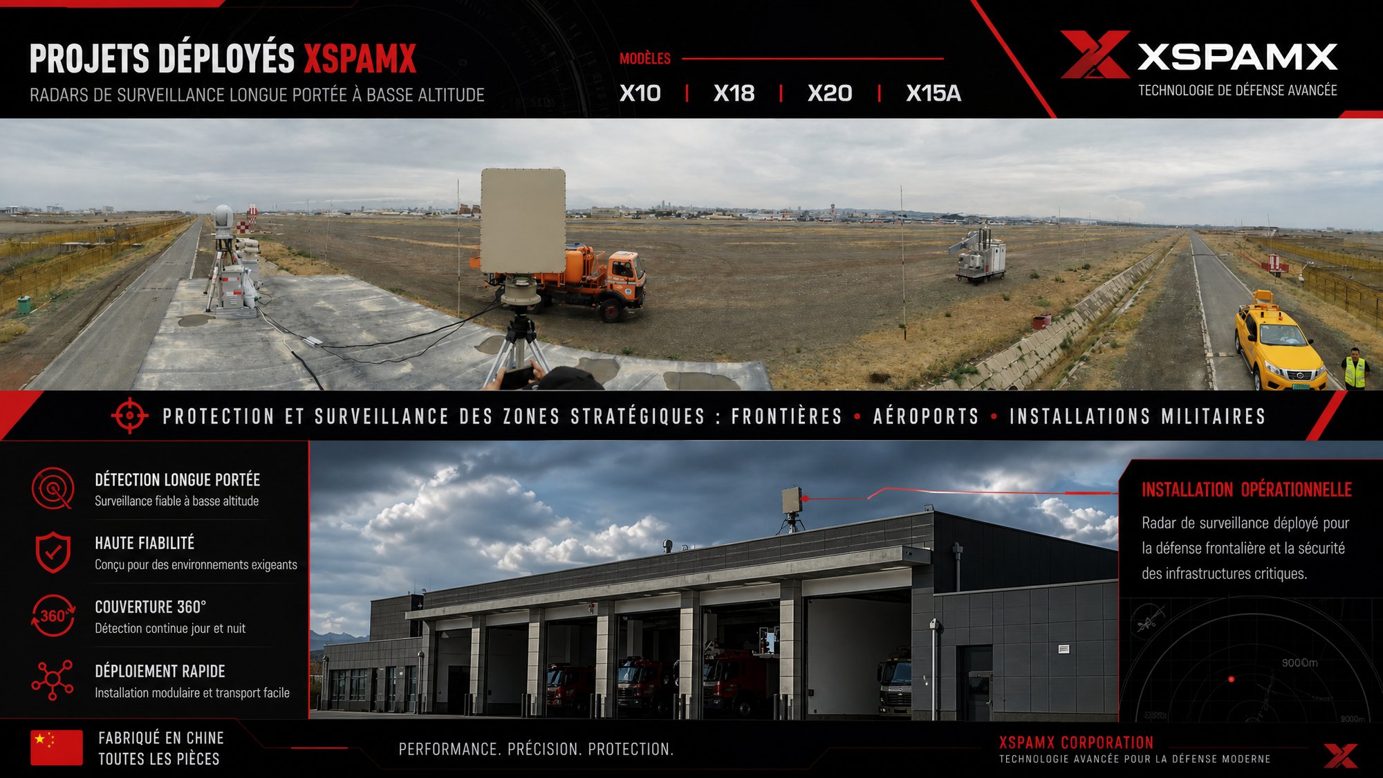 Déploiement radar XSpamX